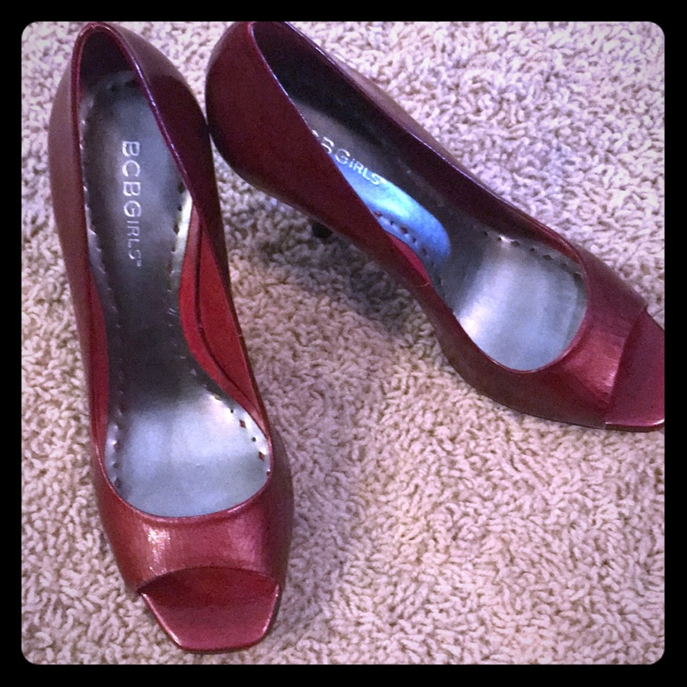 Red high heels